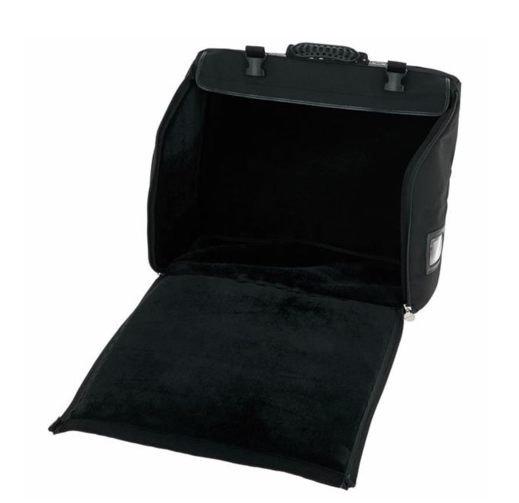 Schwarze Hohner Akkordeon Rucksacktasche für 96-120 Bässe, geeignet für Akkordeon Zubehör, von Costa Instruments