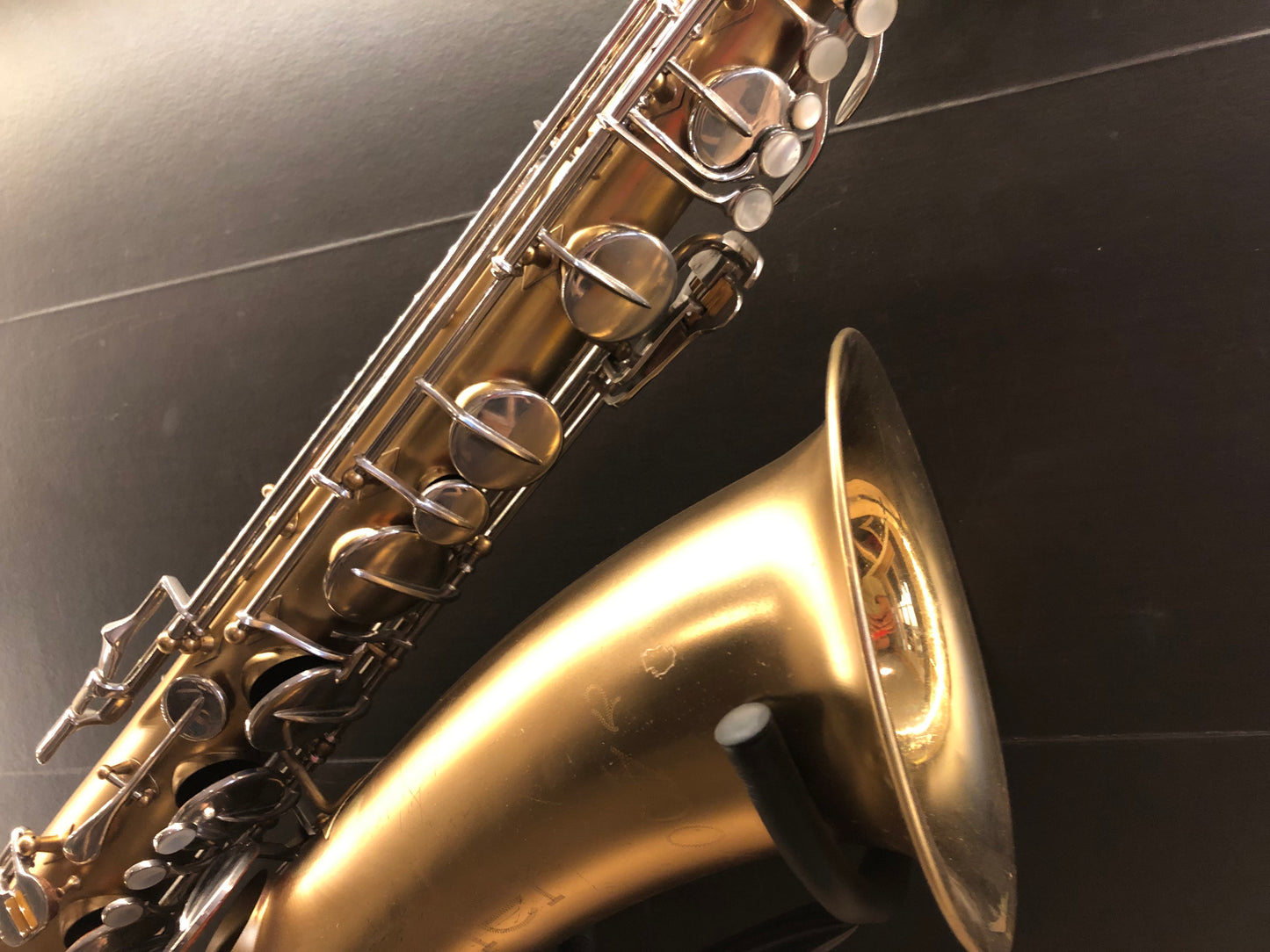 Bariton Saxophon Baritonsaxofon Buescher 400 USA Spielbereit