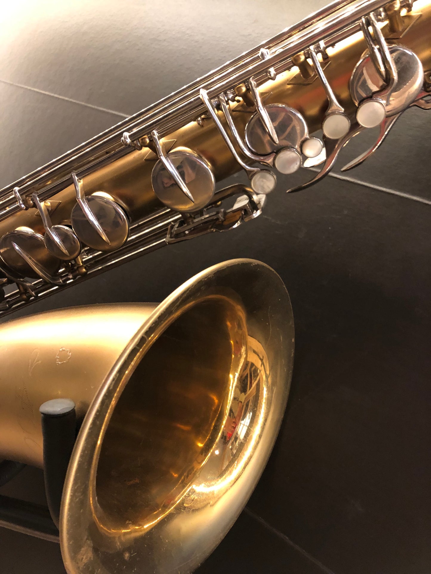 Bariton Saxophon Baritonsaxofon Buescher 400 USA Spielbereit