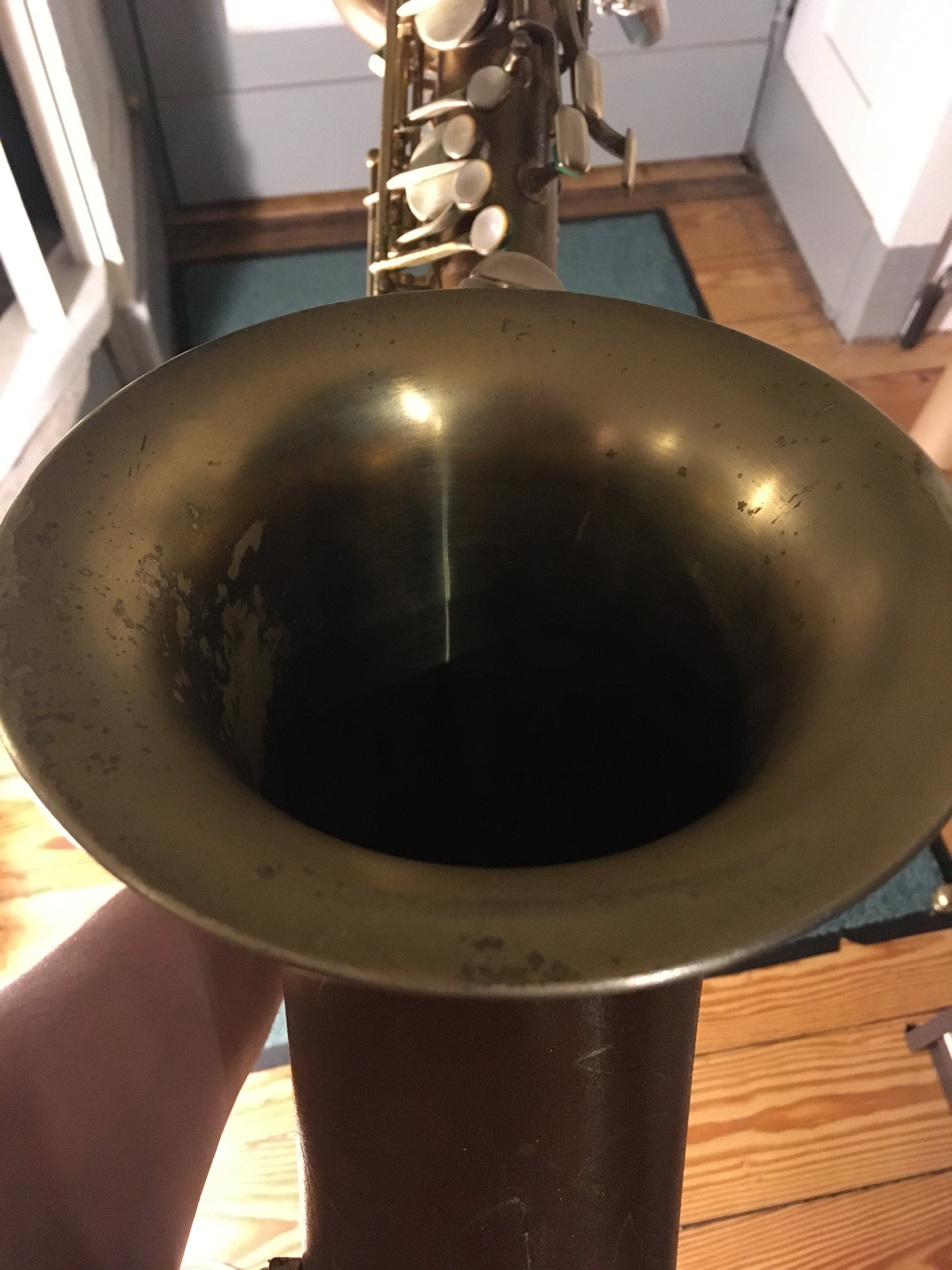 SOLD - Bariton Saxophon Baritonsaxofon Dolnet Französisch