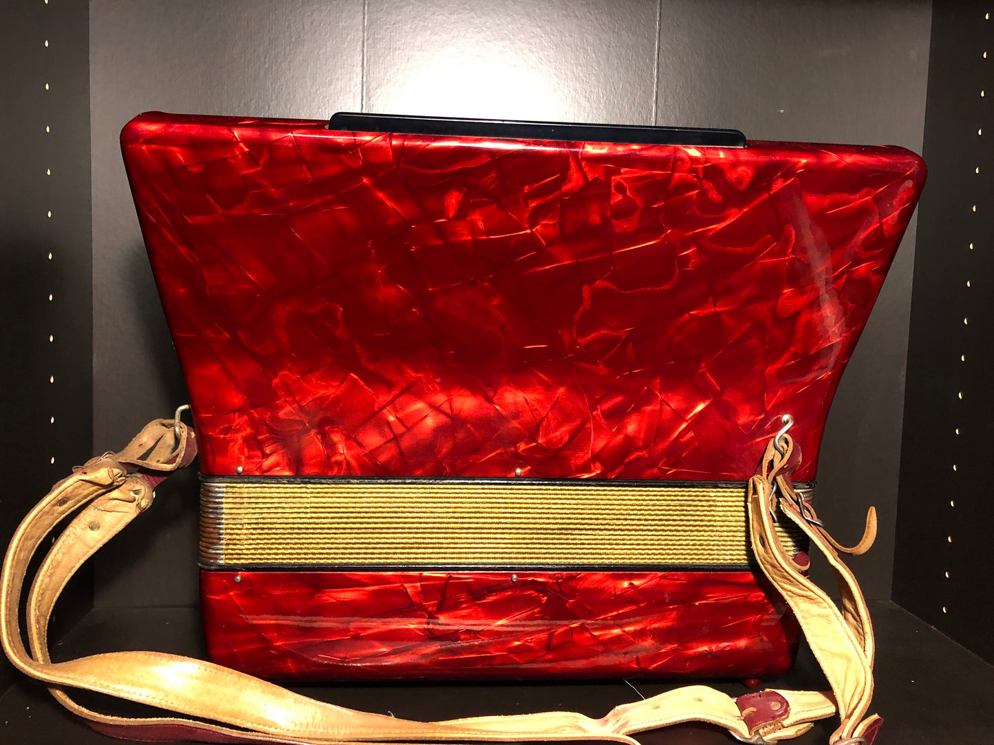 Akkordeon Hohner Verdi II 96 Bass - Rot Gold
