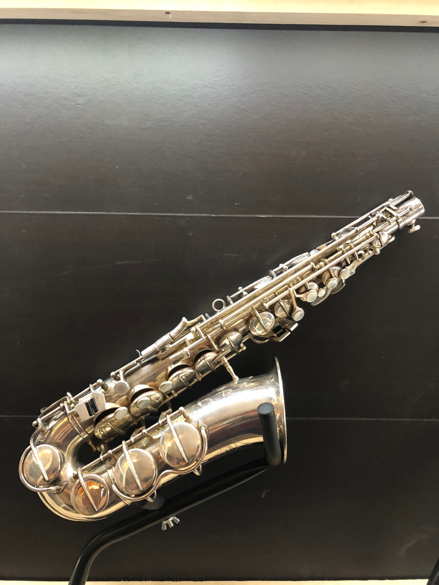 Alt saxophon Hohner President Saxofon Versilbert