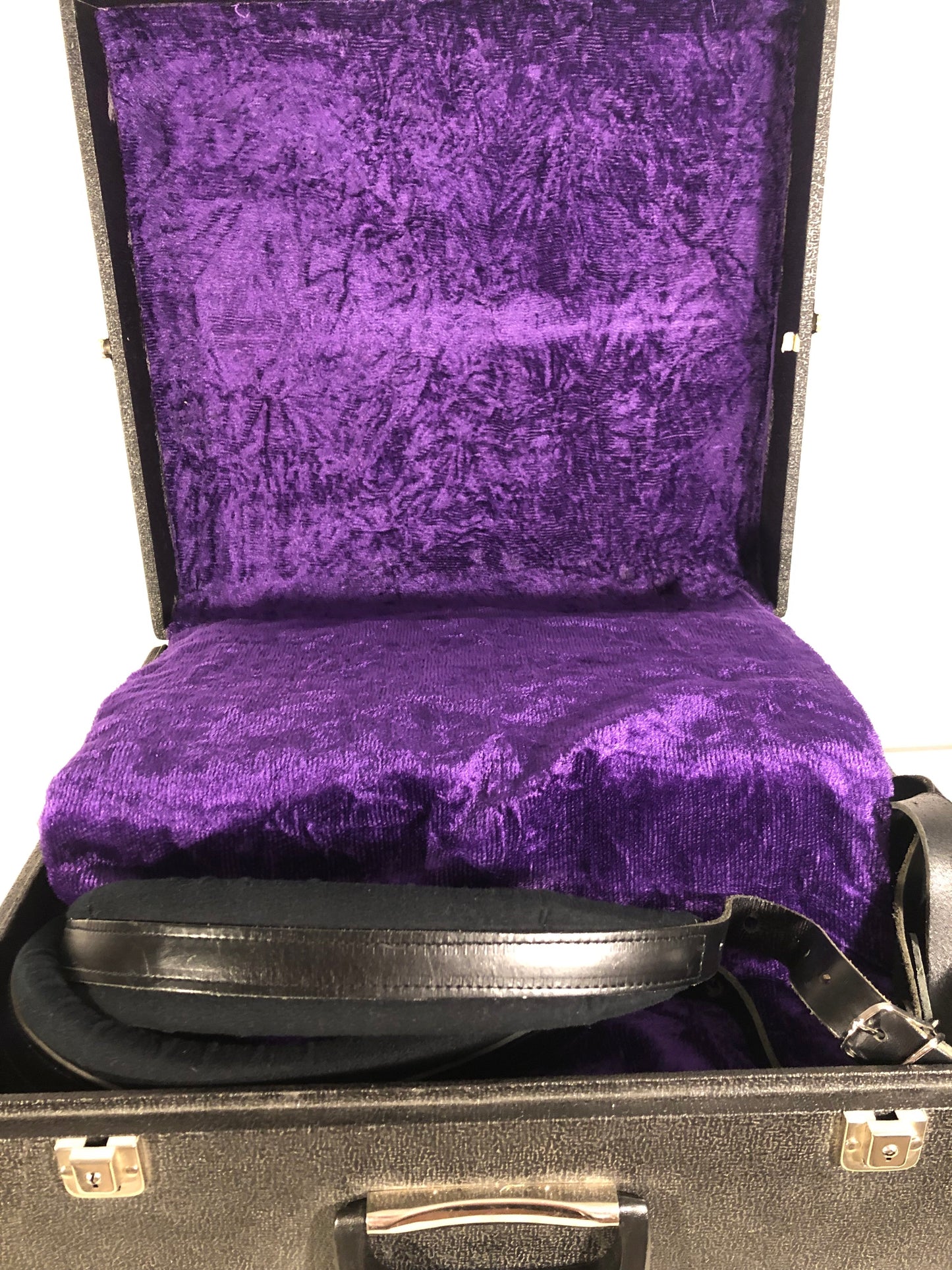 SOLD - Akkordeon Bugari Seniorfisa Armando Knopfakkordeon button accordion 13 Register 9 Register Schwarz Piano - Costa Instruments