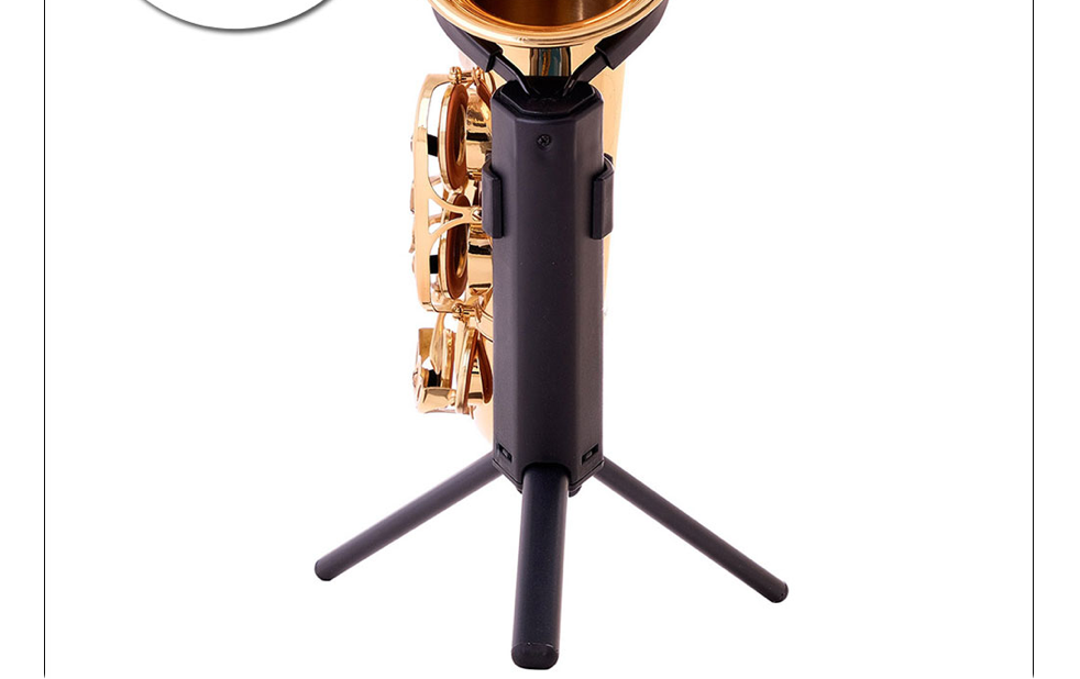 Saxophonständer Alt Saxophon Faltbar kompakt Schwarz