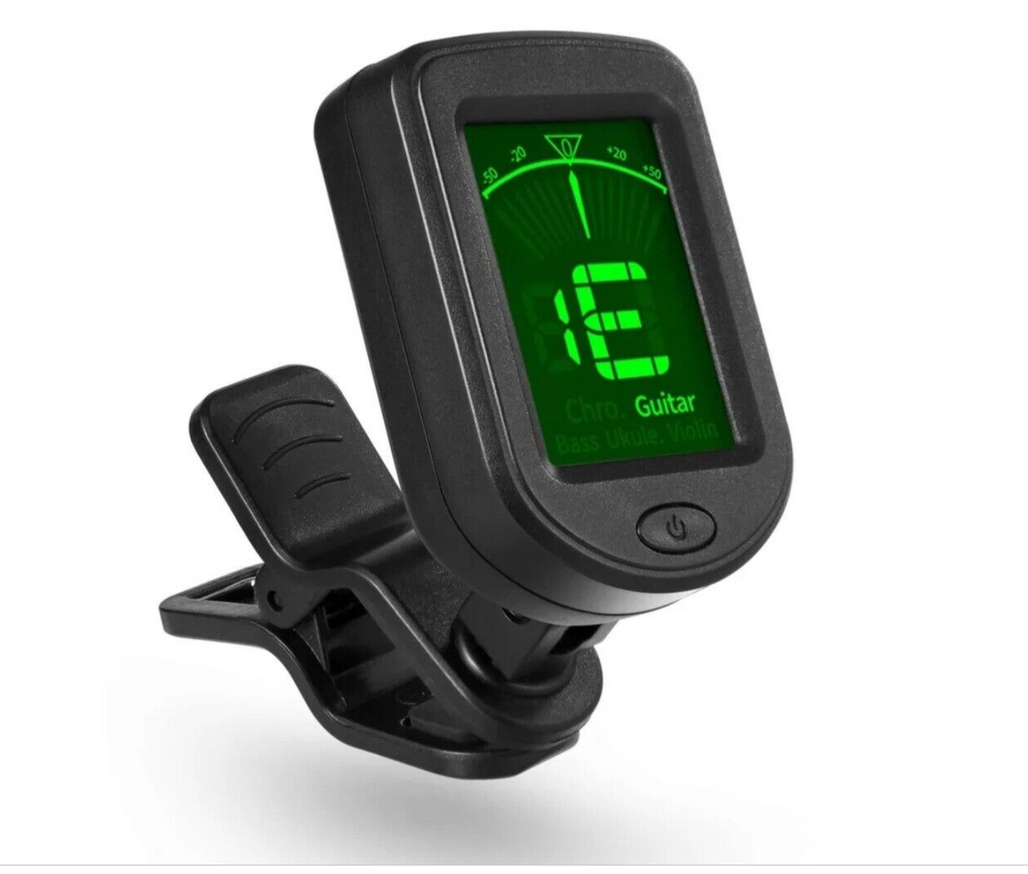 Stimmgerät Clip Tuner Ukulele Gitarre Bass Violine Chromatisch