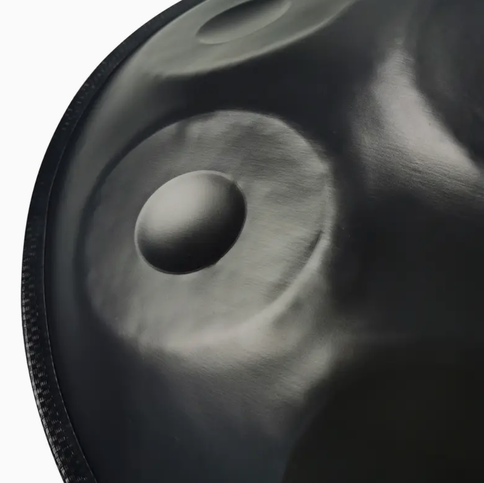 D-Moll Schwarz 10 Töne Handpan Trommel Percussion Trommelstöcke Tasche Dm
