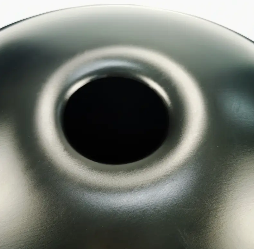 D-Moll Schwarz 10 Töne Handpan Trommel Percussion Trommelstöcke Tasche Dm