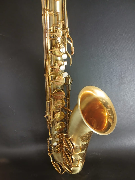Hohner President Tenor saxophon Saxofon Gold gebürstet Saxophon Vintage