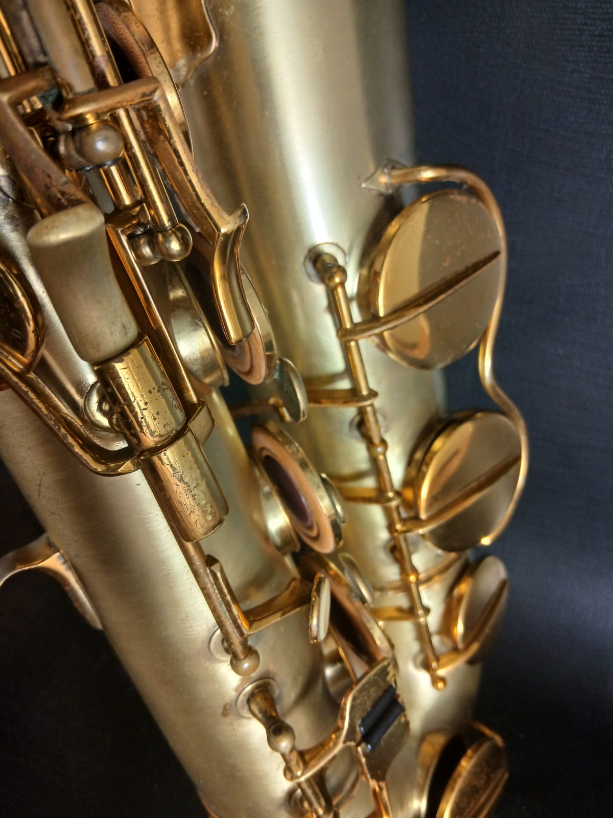 Hohner President Tenor saxophon Saxofon Gold gebürstet Saxophon Vintage