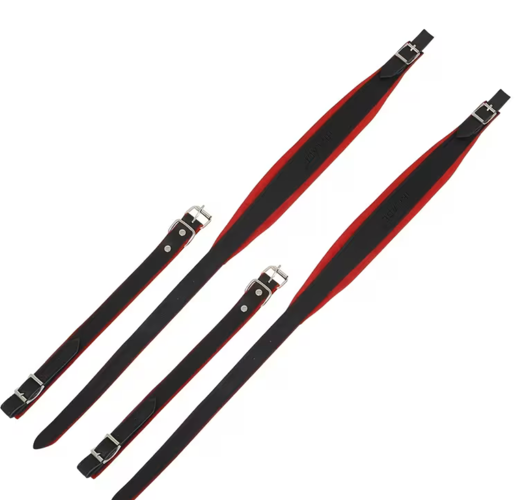 Akkordeon Schwarz Riemen Gurt Tragegurt Straps PU Leder gepolstert