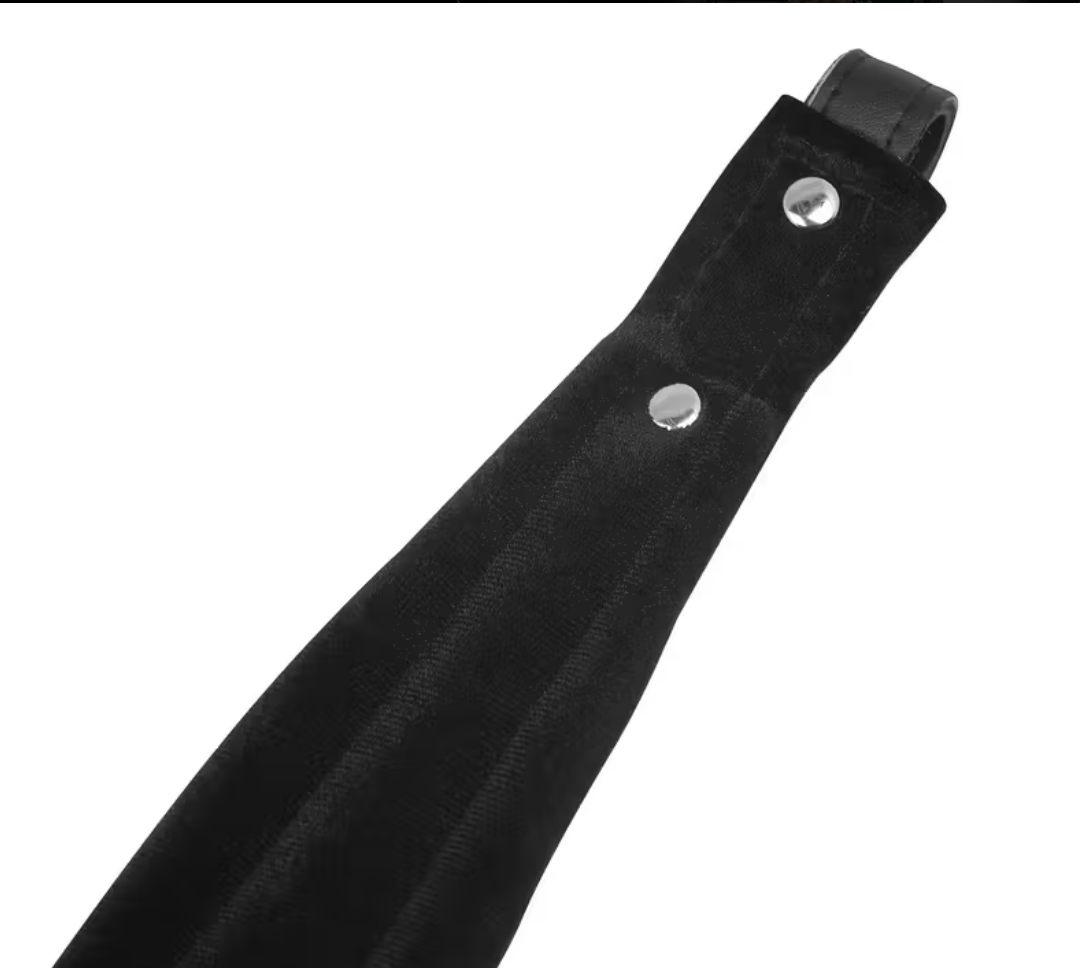 Akkordeon Schwarz Riemen Gurt Tragegurt Straps PU Leder gepolstert