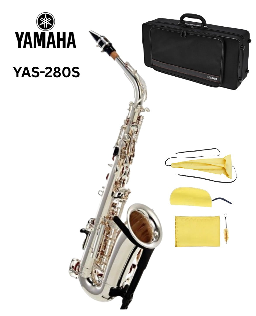 NEU Altsaxophon YAMAHA YAS 280S Silber Starterset mit Koffer
