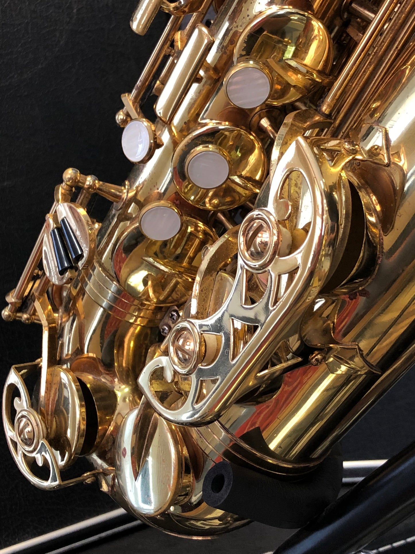Gebrauchtes Altsaxophon Buffet Crampon Evette von Costa Instruments, Anfängerinstrument, silberfarben, mit Klappen
