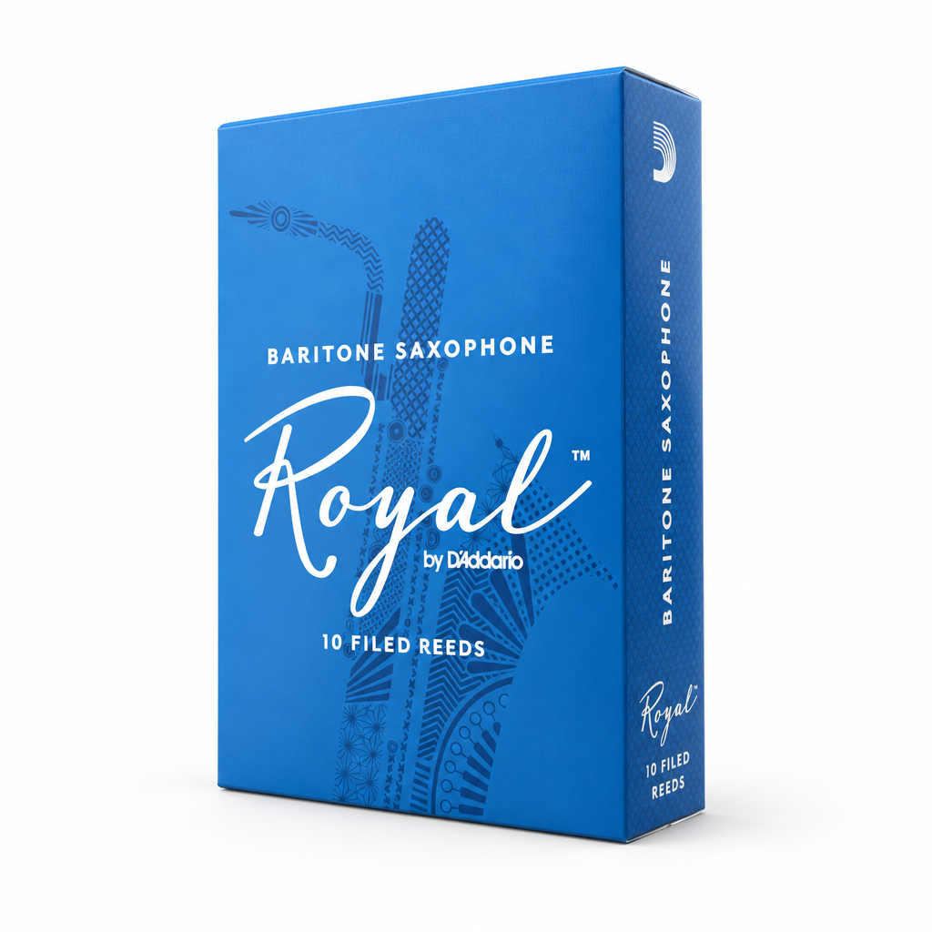 Baritonaxophon Daddario blau Royal Costa Instruments