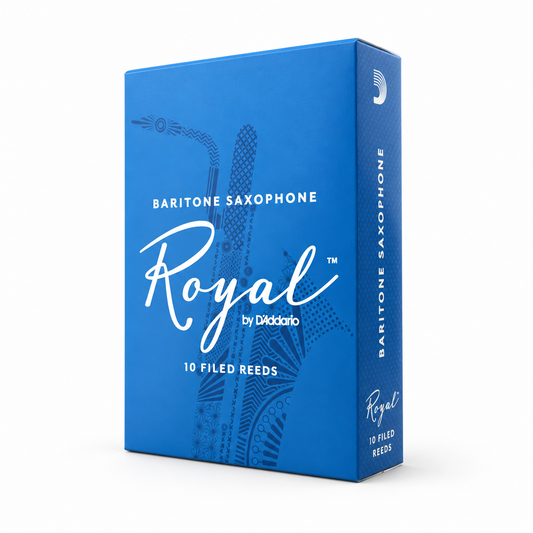 Baritonaxophon Daddario blau Royal Costa Instruments