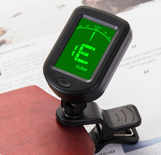 Stimmgerät Chromatisch Gitarre Ukulele Bass Violing Clip-on