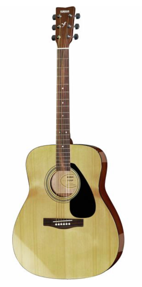Yamaha Westerngitarre F310P aus Fichte mit Tasche und Stimmgerät, hochwertige Costa Instruments Gitarre für Anfänger und Fortgeschrittene
