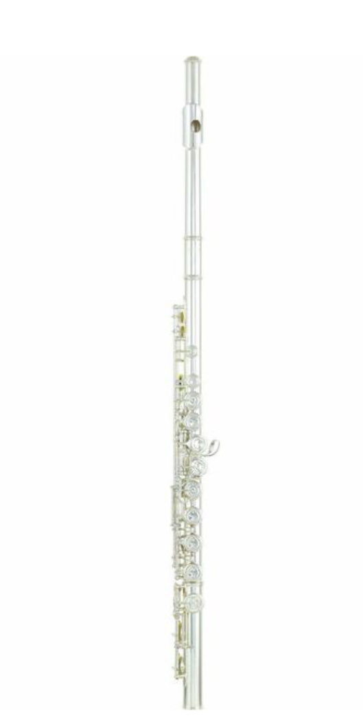 Yamaha YFL-212 Querflöte, Blechblasinstrument, auf Bildschirmfoto, von Costa Instruments in Berlin gemietet