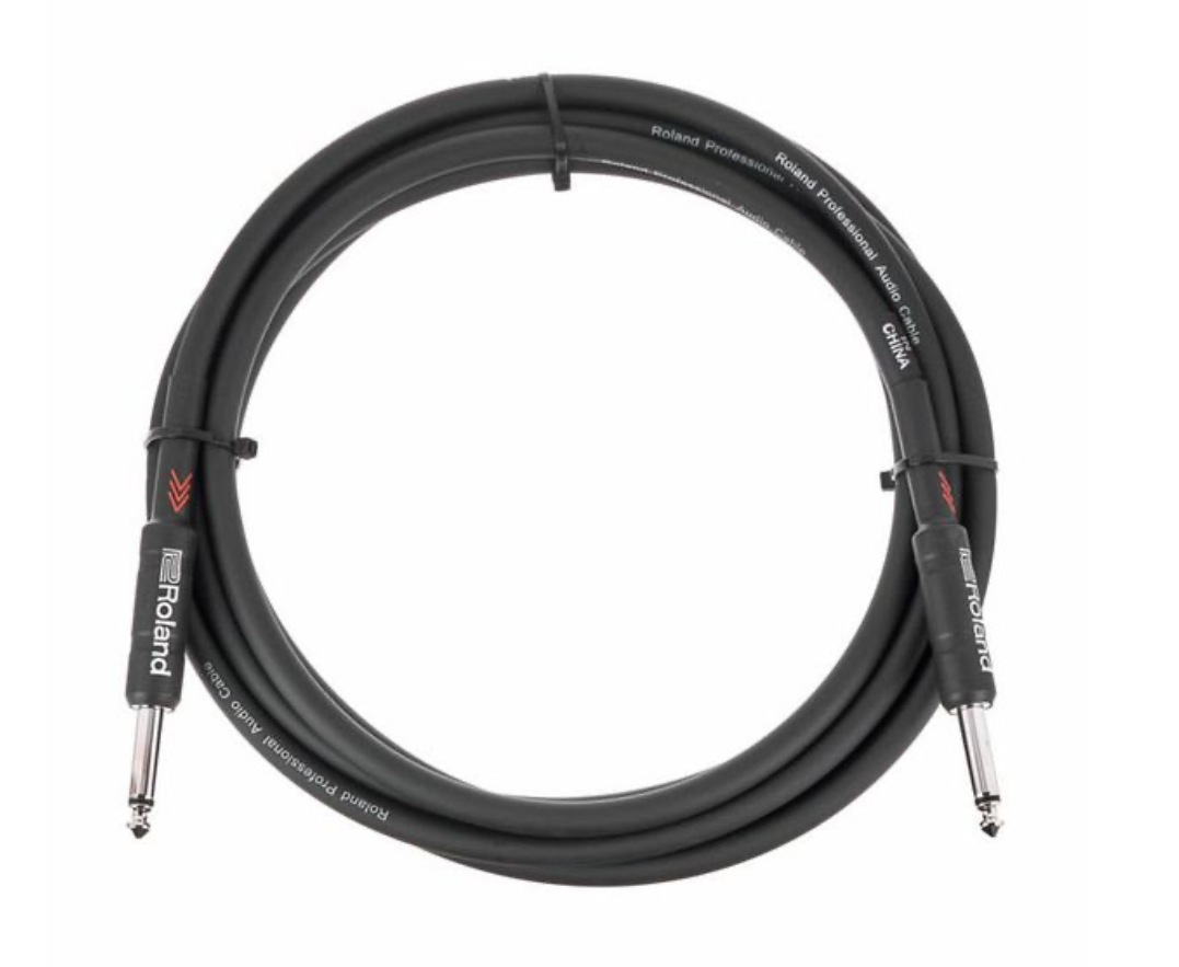 Roland Gitarrenkabel, Verstärkerkabel, 3m oder 6m, für Saiteninstrumente, von Costa Instruments, auf Bildschirmfoto.