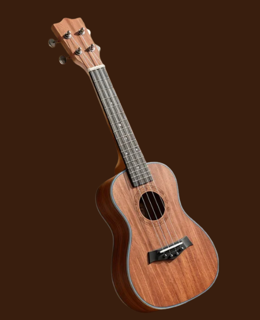 Concert Ukulele von Costa Instruments, 23 Zoll, mit Tasche, kindgerechtes Saiteninstrument, ideal für Anfänger und Kinder.