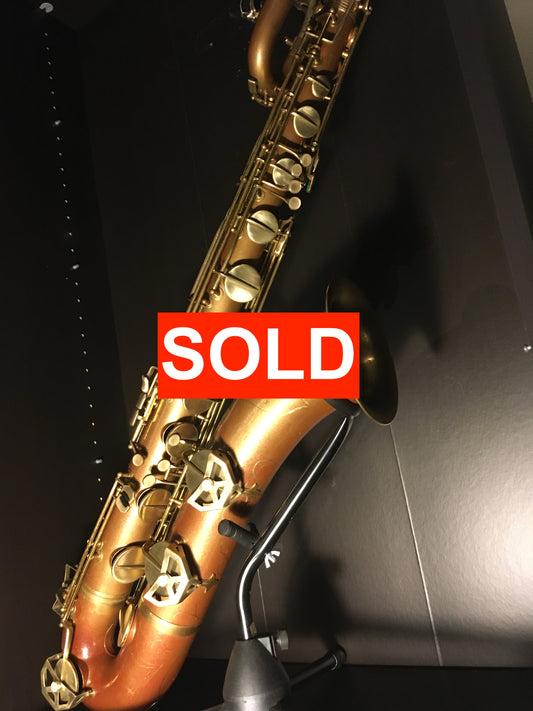 SOLD - Bariton Saxophon Baritonsaxofon Dolnet Französisch