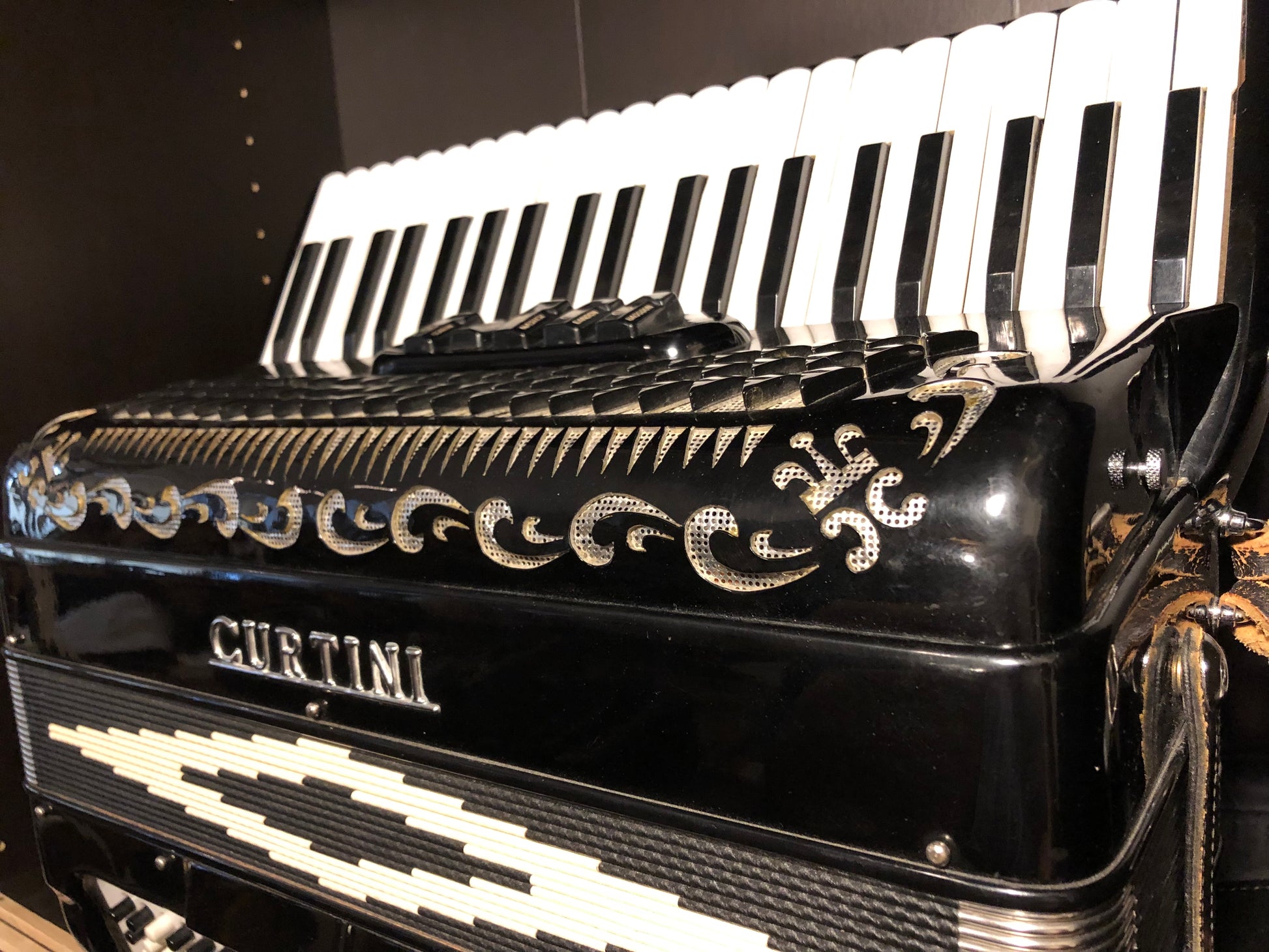 Bugari Reeds Used Curtini Accordion - 120 Bass with Bugari Reeds – Costa Instruments