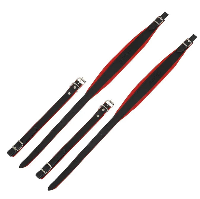 Akkordeon Gurte Riemen Schwarz Rot Gepolstert dick - Costa Instruments