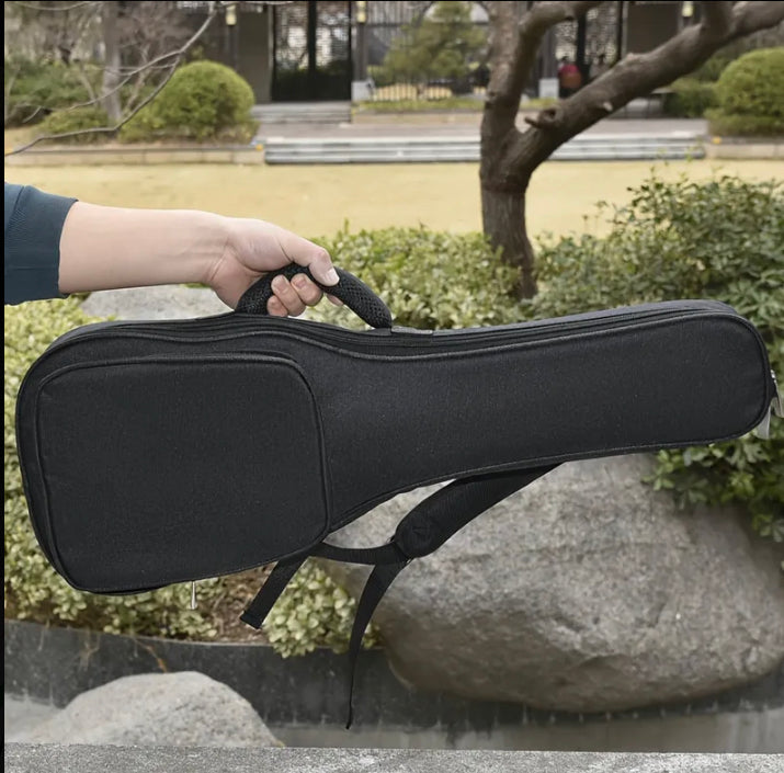 Ukulele Tasche Tenor 23 Zoll 10mm Polsterung Rucksack Gigbag Hülle mit Notenfach dick gepolstert - Costa Instruments