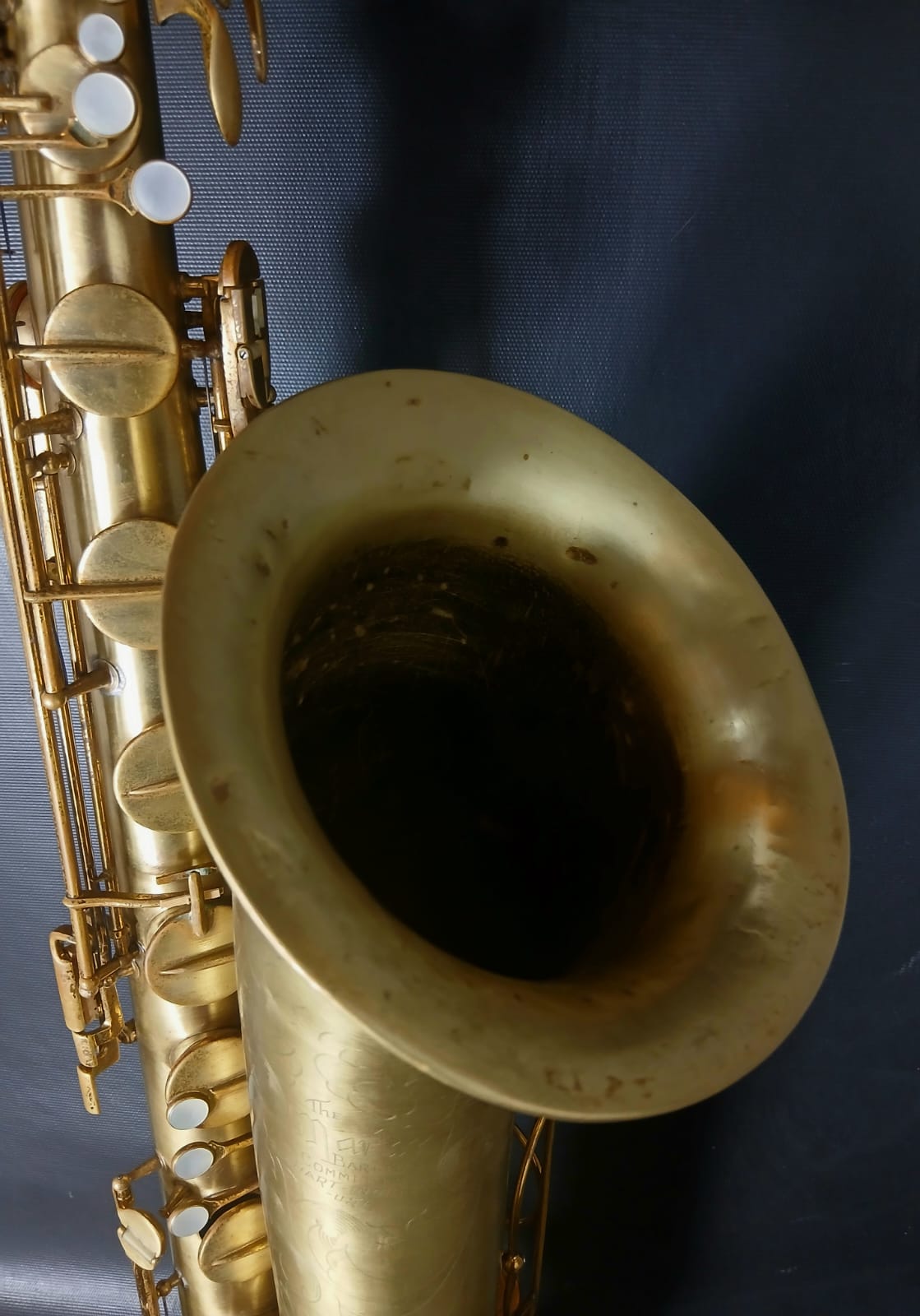 Martin Committee Baritonsaxophon Elkhart mit Koffer Spielbereit Saxophon Bariton