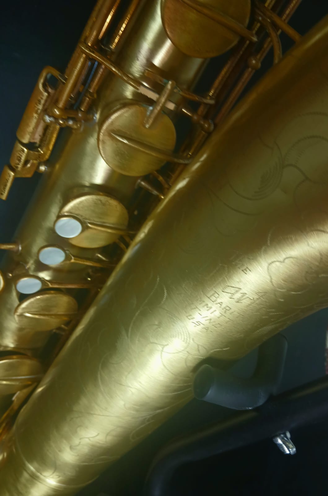 Martin Committee Baritonsaxophon Elkhart mit Koffer Spielbereit Saxophon Bariton