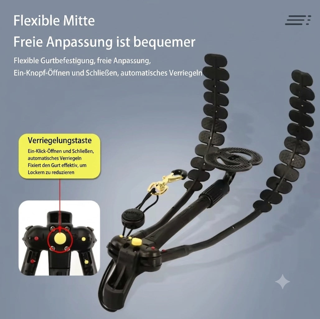 Profi Saxophon Gurt mit Schulterstütze – ergonomisch, rutschfest Tragegurt Stütze
