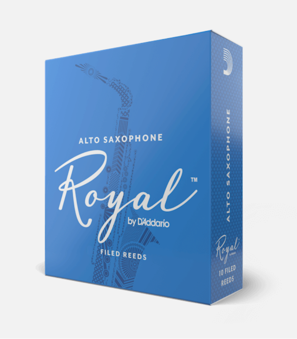 Rico Royal Einzelblatt für Alt-Saxophon, 1,5 Stärken, 2,5 Packung, passend für verschiedene Saxophonmodelle, von Costa Instruments