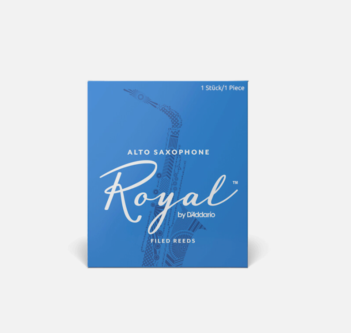 Rico Royal Einzelblatt für Alt-Saxophon, 1,5 Stärken, 2,5 Packung, geeignet für verschiedene Saxophonmodelle, von Costa Instruments