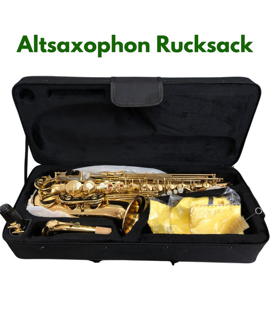 Alt Saxophon Tasche Rucksack Gigbag schwarz Altsaxophon Light Case