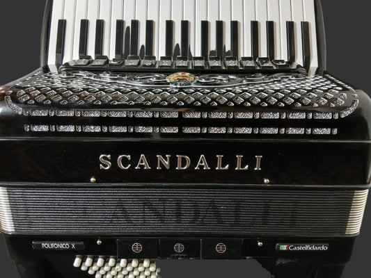 Scandalli Polifonico X Costa music Instruments schwarz