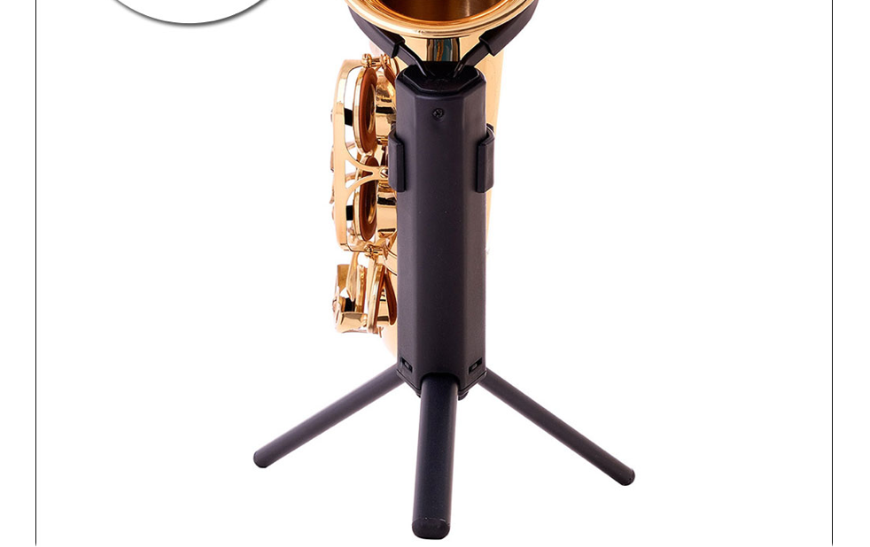 Saxophone Stand Alto Saxophone Foldable Compact Black