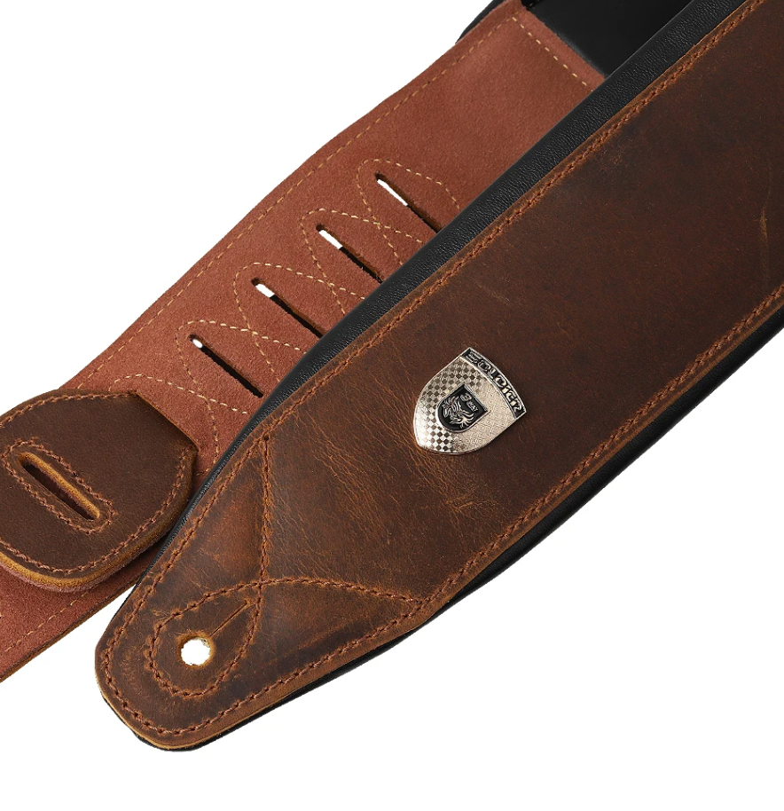 Genuine Leather Guitar Bass Guitar Strap Guitar Adjustable