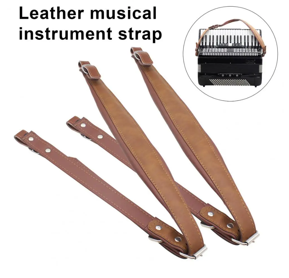 Accordion Straps Belt Carrying Strap Straps PU Leather Accessory 