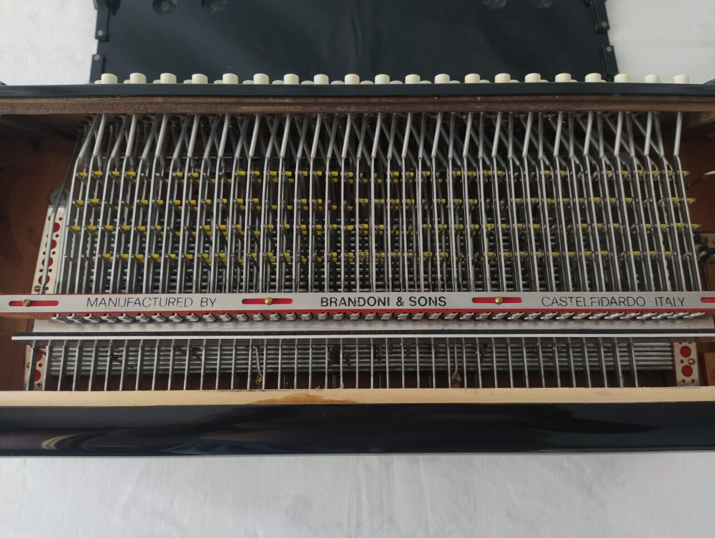 Akkordeon Brandoni 120 Bass 4+5 Piccolo 11 Register Professional Castelfidardo Gebraucht mit Garantie