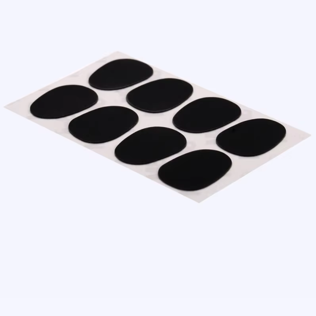 4 pieces bite plates saxophone tenor alto rubber 0.8mm accessory 