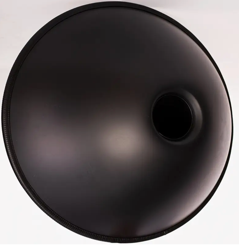 D-Moll Schwarz 10 Töne Handpan Trommel Percussion Trommelstöcke Tasche Dm