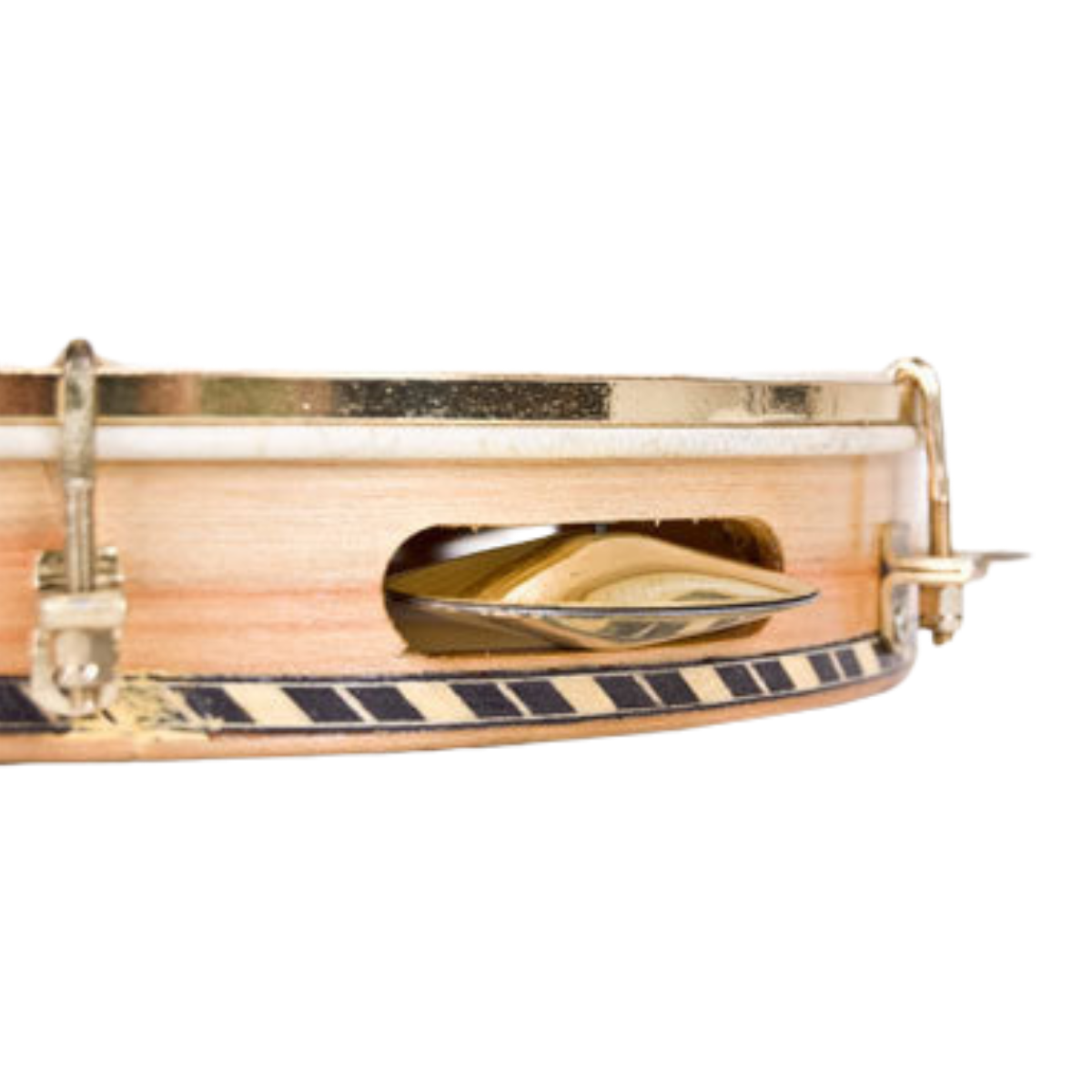 Pandeiro Handpercussion Handtrommel Brasilien Echtleder Choro