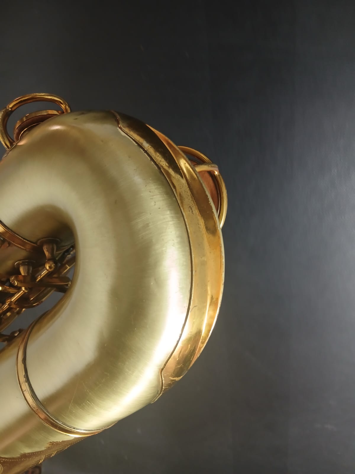 Hohner President Tenor saxophon Saxofon Gold gebürstet Saxophon Vintage