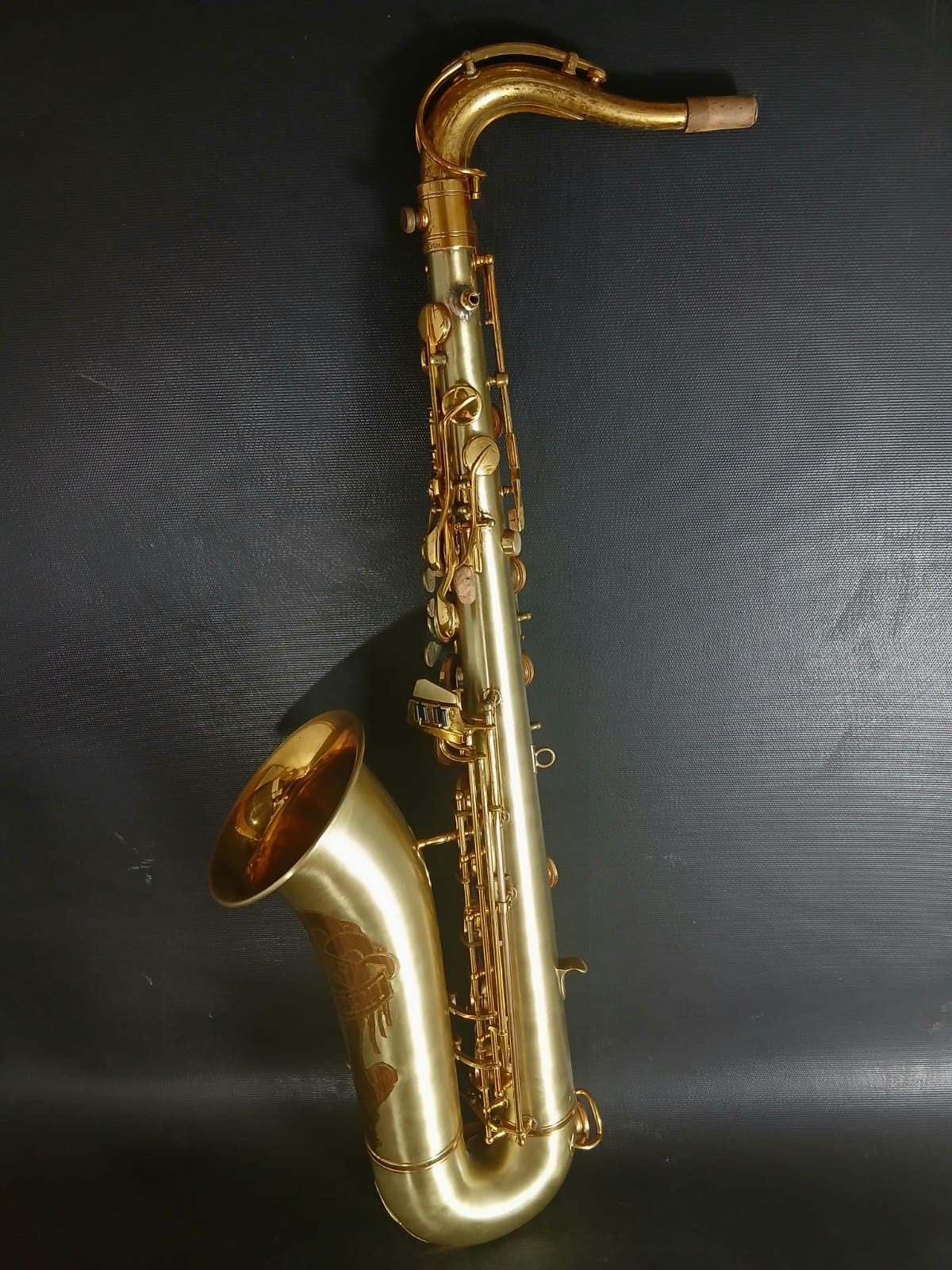 Hohner President Tenor saxophon Saxofon Gold gebürstet Saxophon Vintage
