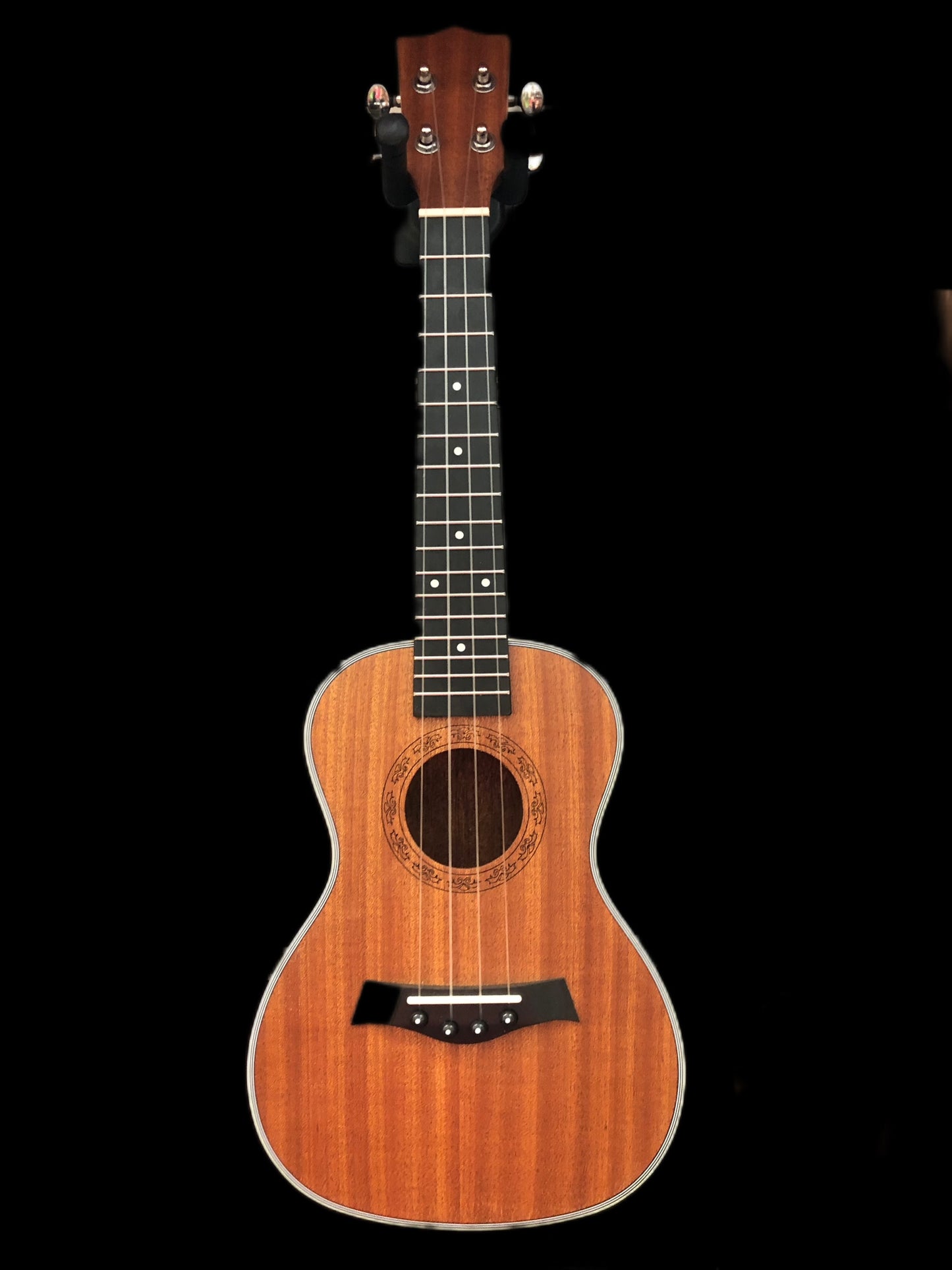 Concert Ukulele Konzert Mahagoni 23 Zoll mit Tasche