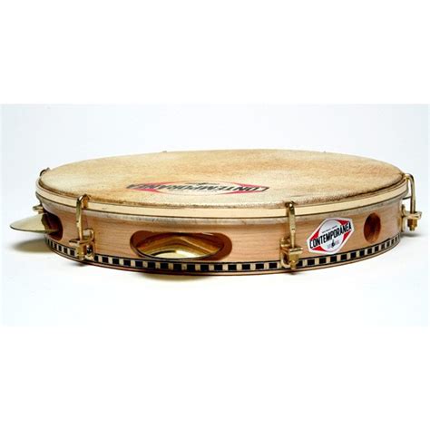 Pandeiro Handpercussion Handtrommel Brasilien Echtleder Choro